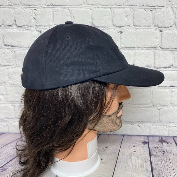 Vintage VECO Dad Hat Baseball Cap Adjustable Strap Black Embroidered Logo - Picture 4 of 8